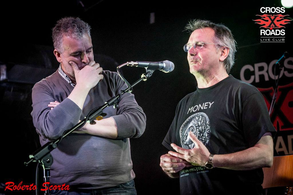 con Nicola Di Cristoforo (Pink Floyd Latin Project)